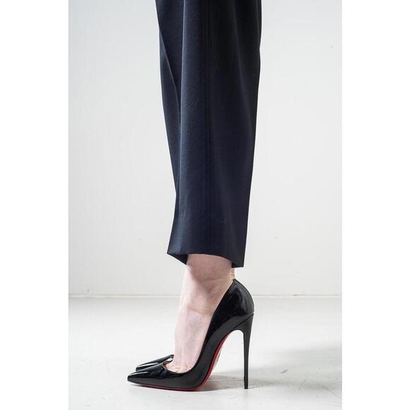 Christian Louboutin Black So Kate 120 Patent Pumps - Picture 7 of 9